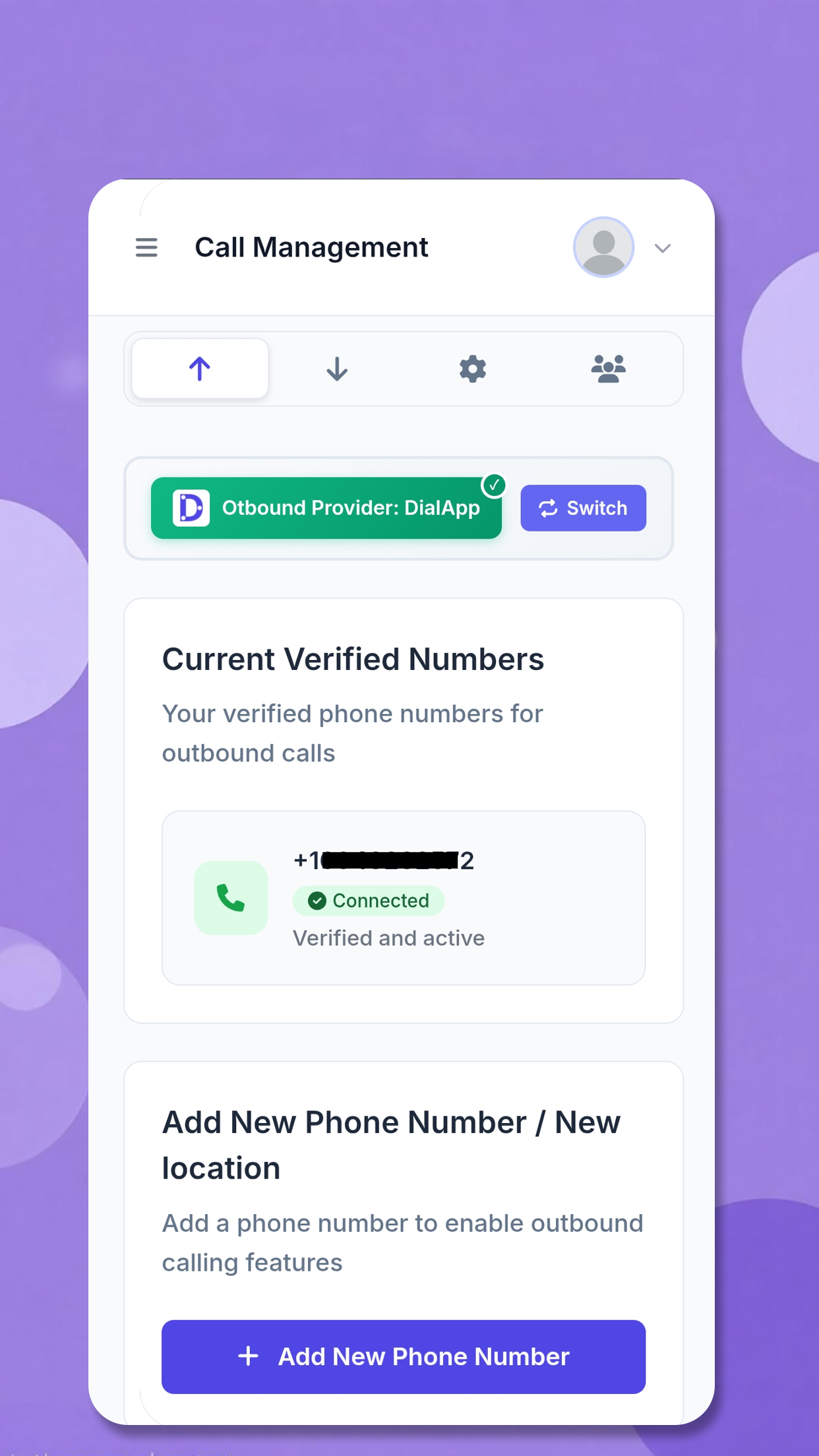 Outbound Call Management